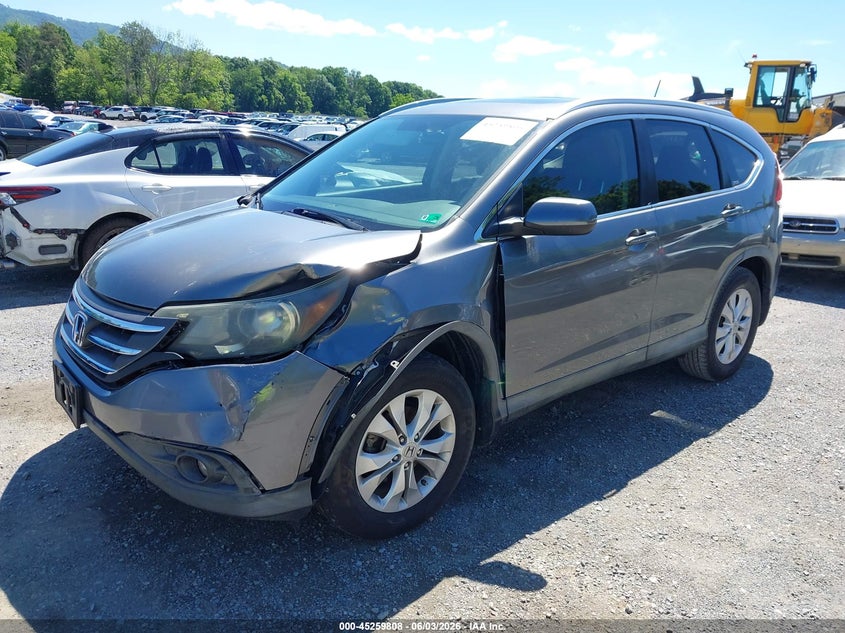 2012 Honda Cr-v 2.4 Cr-V Ex-L grey Lot 111045259808 Vin JHLRM4H76CC028041
