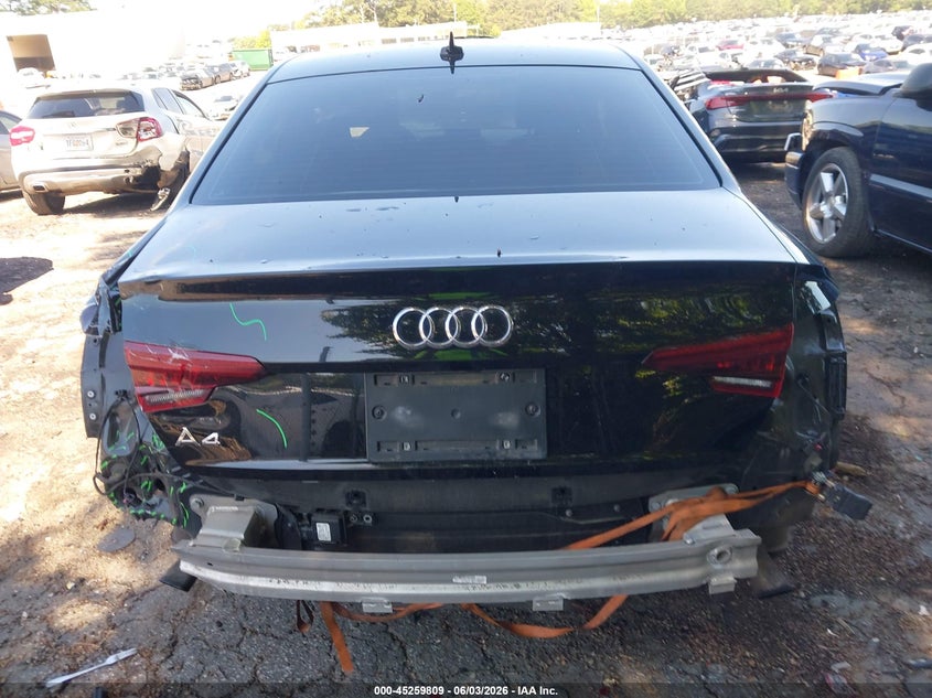 2019 Audi A4 40 Titanium Premium VIN: WAUGMAF45KA096317 Lot: 45259809