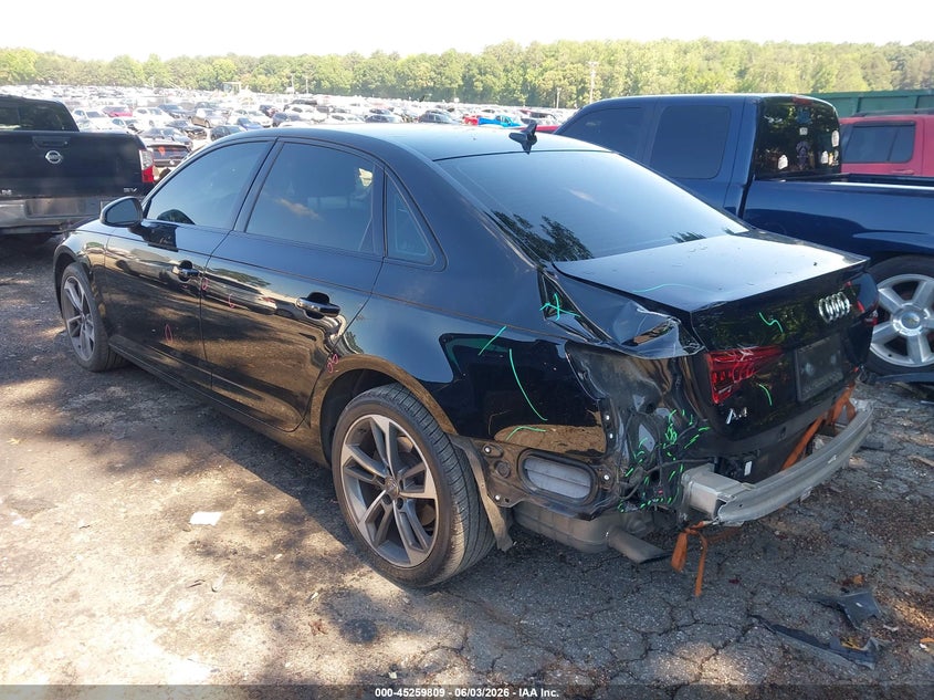 Vin: waugmaf45ka096317, lot: 45757629, audi a4 40 titanium premium 20193