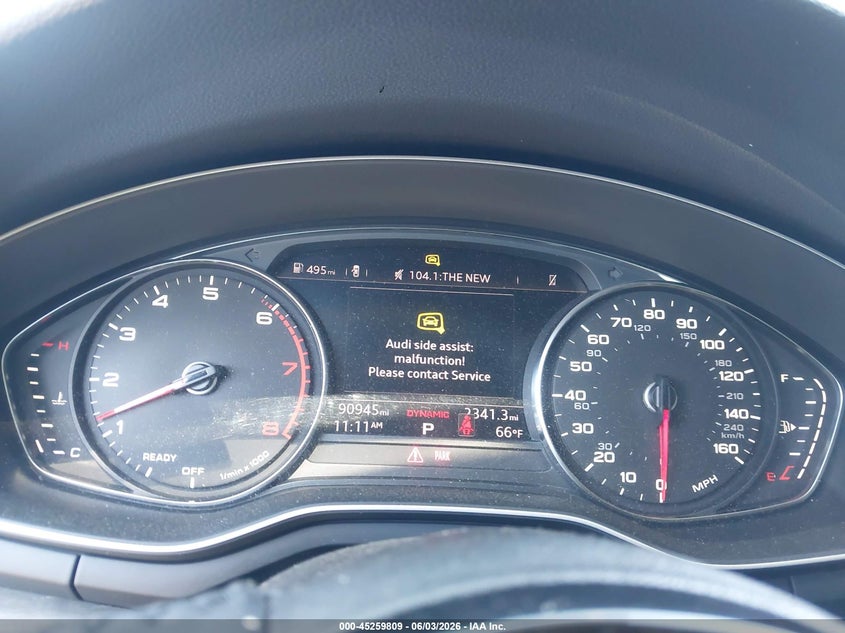 2019 Audi A4 40 Titanium Premium VIN: WAUGMAF45KA096317 Lot: 45259809
