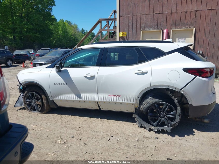 2020 Chevrolet Blazer Fwd 1Lt VIN: 3GNKBBRA9LS718631 Lot: 45259826