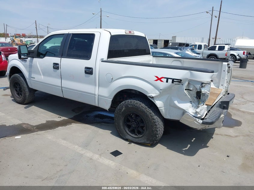 Vin: 1ftfw1etxdfc44114, lot: 45757648, ford f-150 xlt 20133