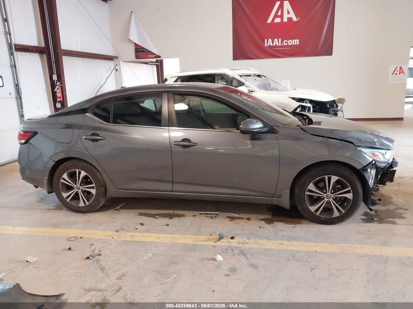 VIN 3N1AB8CV6MY296984 2021 NISSAN SENTRA SV XTRONIC CVT