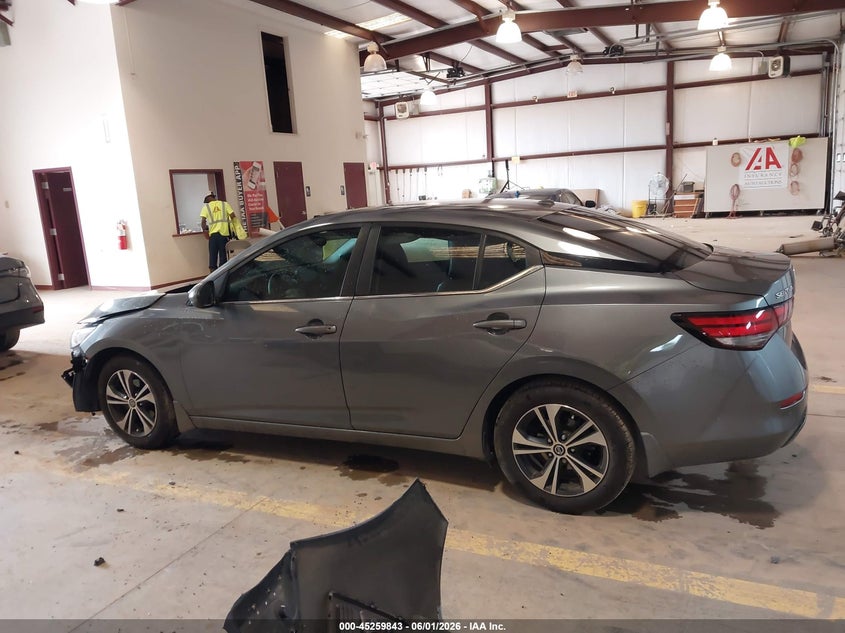 VIN 3N1AB8CV6MY296984 2021 NISSAN SENTRA SV XTRONIC CVT