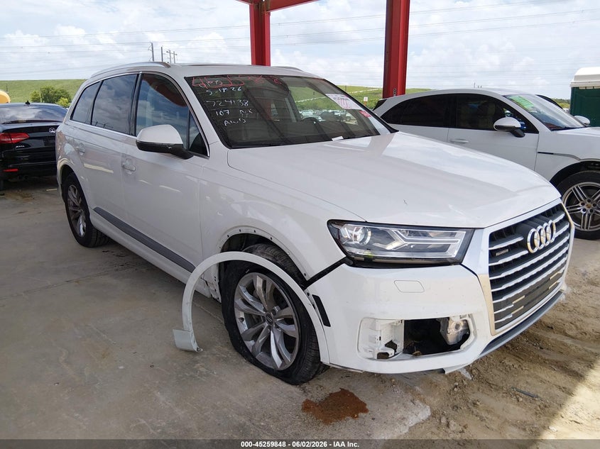 2018 Audi Q7 3.0T Premium VIN: WA1AAAF75JD005467 Lot: 45259848
