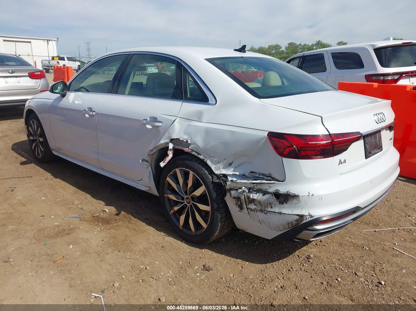 2023 AUDI A4 auction photo 3