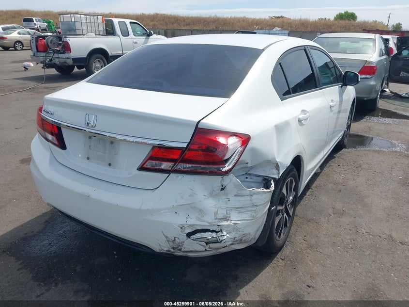 Vin: 19xfb2f84de263411, lot: 45757721, honda civic ex 20134