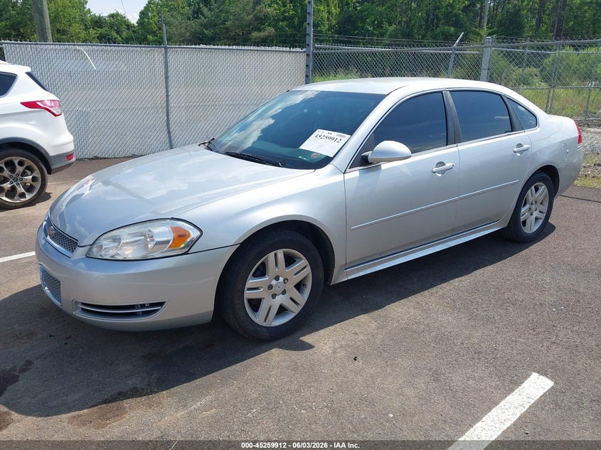 Vin: 2g1wg5e36c1312296, lot: 45757732, chevrolet impala lt 20122