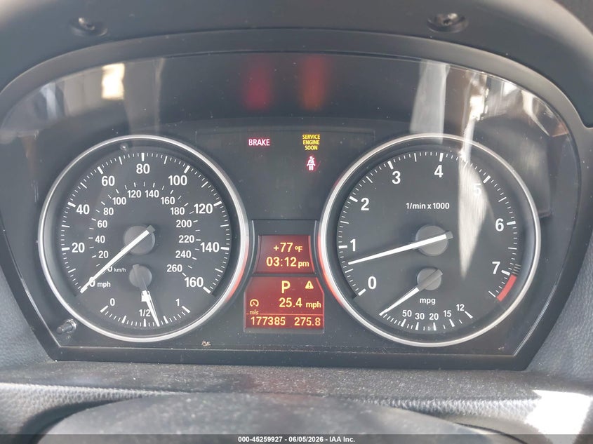 2011 BMW 328I xDrive VIN: WBAUU3C5XBA541789 Lot: 45259927