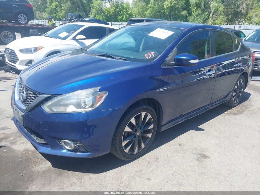 Vin: 3n1ab7ap7gy262555, lot: 45757752, nissan sentra fe+ s/s/sl/sr/sv 20162