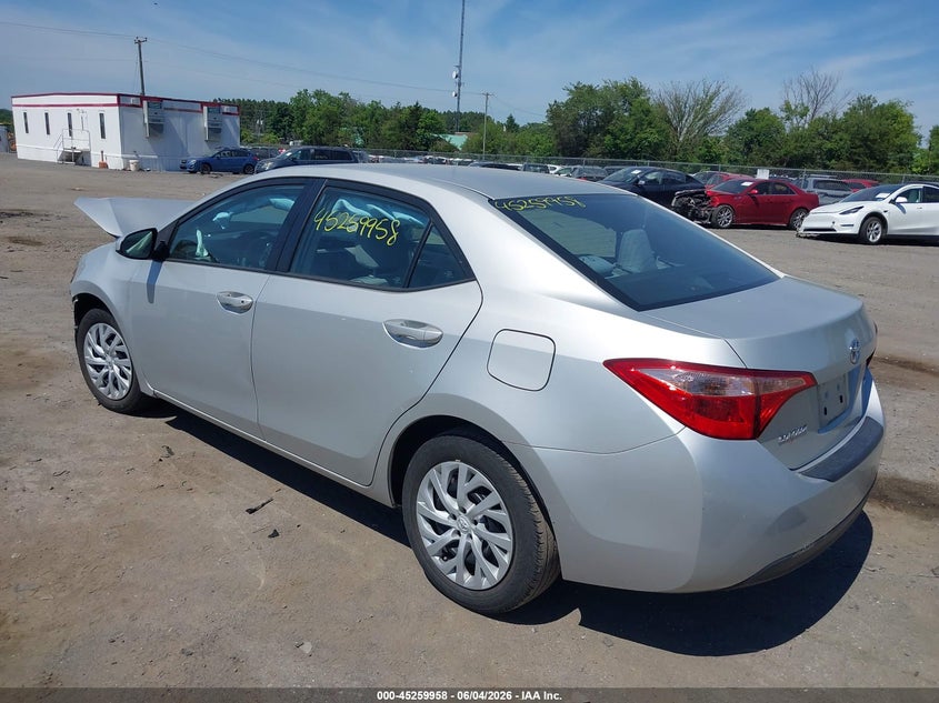 Vin: 5yfburhe9kp881632, lot: 45757779, toyota corolla le 20193