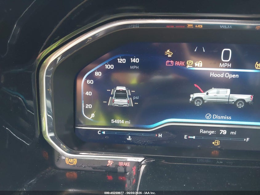 2022 CHEVROLET SILVERADO 1500 3.0L I-6 DI, DOHC, V(VIN: 1GCPACET6NZ606681