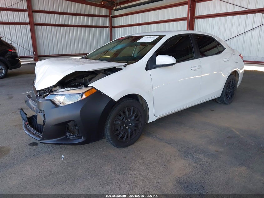 2015 Toyota Corolla Le 5YFBURHE3FP255936 photo 1