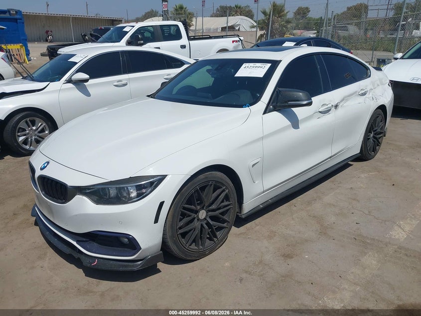 Vin: wba4j1c59jbg80353, lot: 45757811, bmw 430i gran coupe 20182