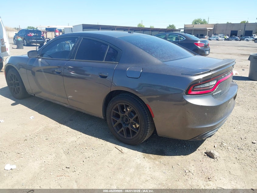 Vin: 2c3cdxbg9fh908010, lot: 45757815, dodge charger se 20153