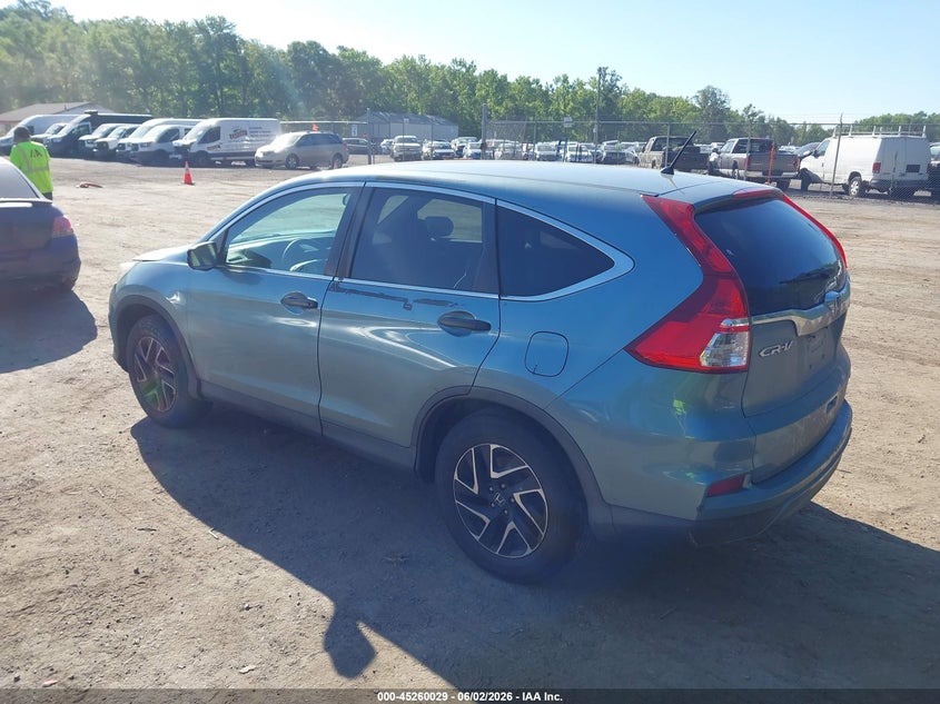 2016 HONDA CR-V auction photo 3