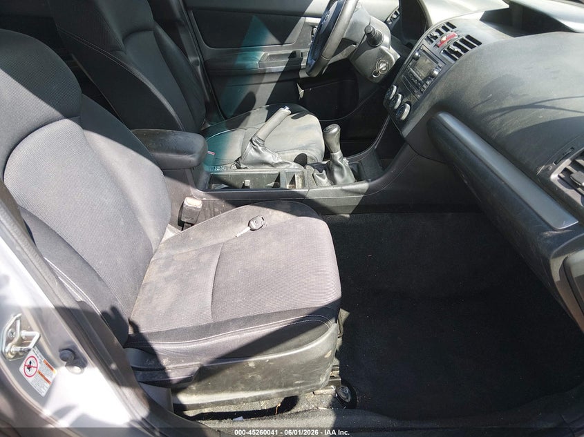 SUBARU IMPREZA 2013 VIN JF1GPAL60D1805213