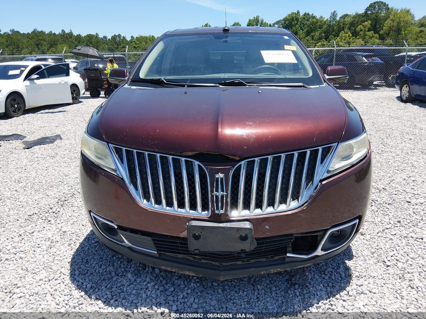 2012 Lincoln Mkx VIN: 2LMDJ6JK3CBL14424 Lot: 45260052