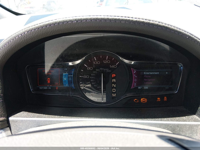 2012 Lincoln Mkx VIN: 2LMDJ6JK3CBL14424 Lot: 45260052