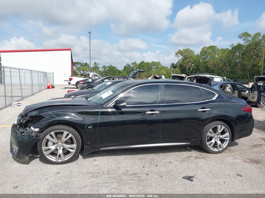 2017 Infiniti Q70L 3.7 VIN: JN1BY1PP7HM170759 Lot: 45260057