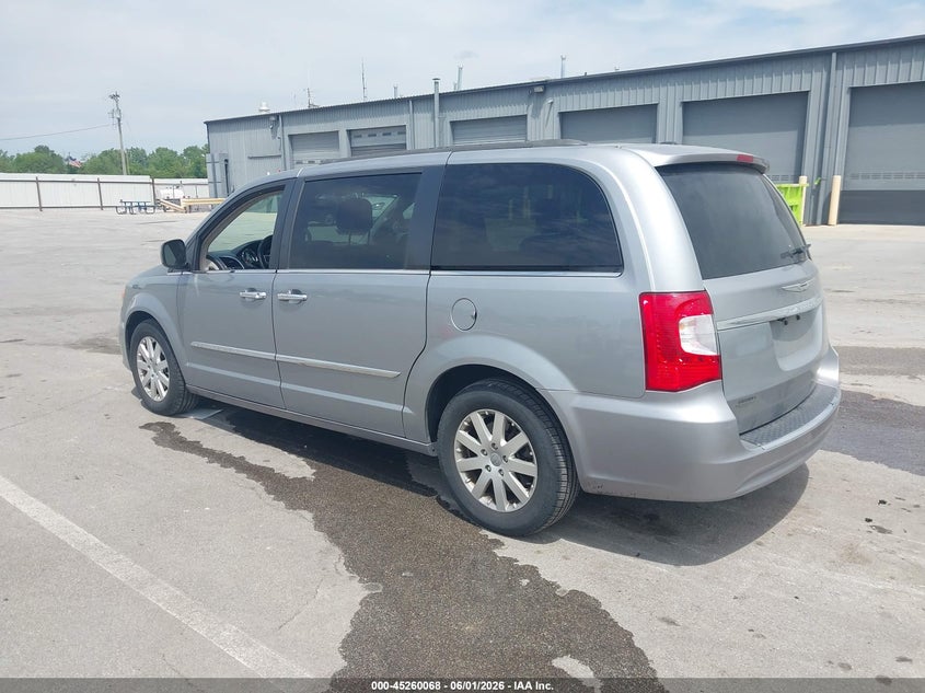 Vin: 2c4rc1bg5fr562652, lot: 45757888, chrysler town & country touring 20153