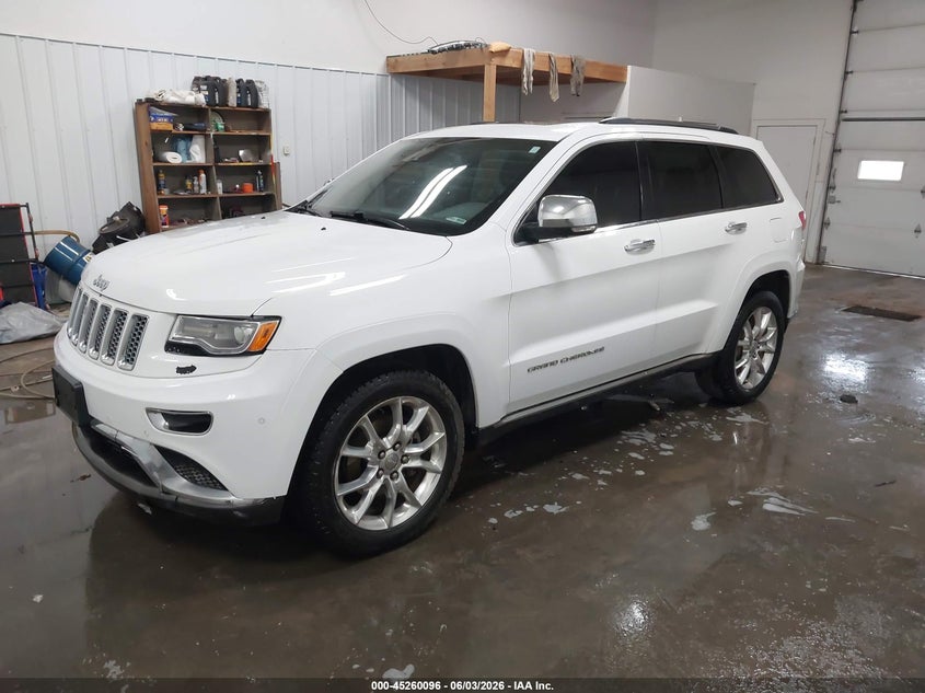 2014 JEEP GRAND CHEROKEE auction photo 2