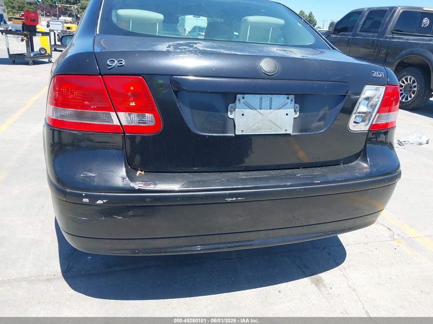 2006 Saab 9-3 2.0T VIN: YS3FD49Y461143088 Lot: 45260101