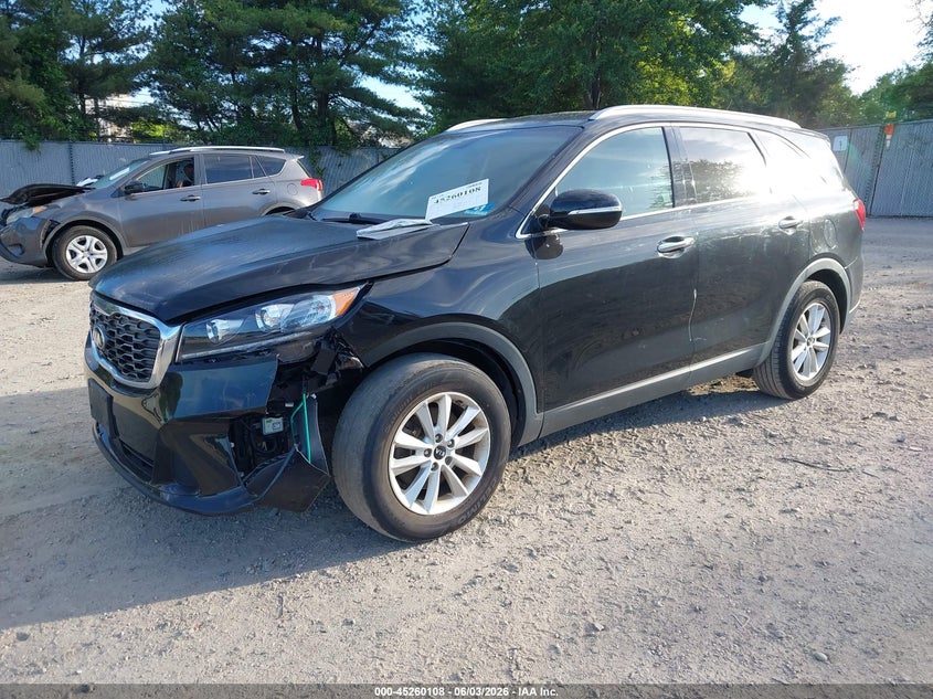 Vin: 5xypg4a38lg691691, lot: 45757928, kia sorento 2.4l lx 20202