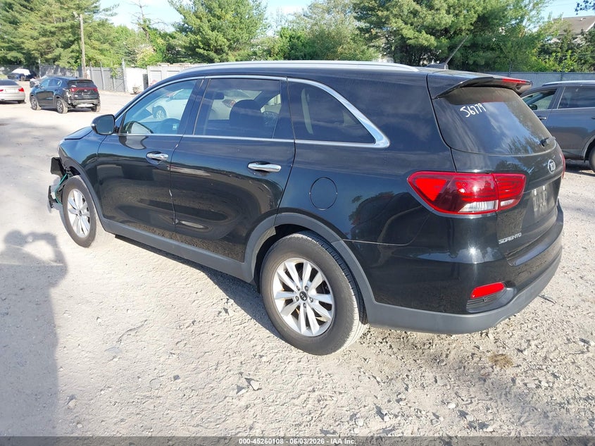 Vin: 5xypg4a38lg691691, lot: 45757928, kia sorento 2.4l lx 20203