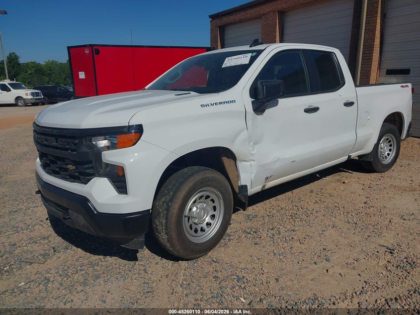2024 Chevrolet Silverado 1500 4wd  Standard Bed Wt 1GCRDAEK6RZ406997 photo 1