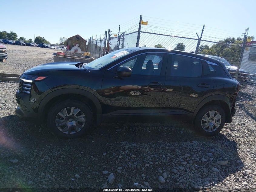 2026 Nissan Kicks S VIN: 3N8AP6BB5TL374102 Lot: 45260118