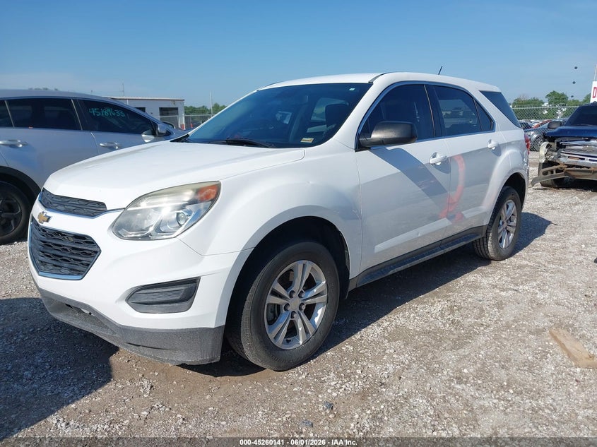 2017 Chevrolet Equinox Ls 2GNALBEK4H1530707 photo 1