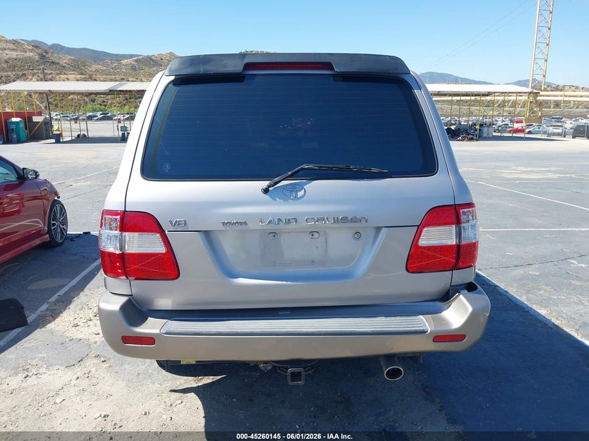 2002 Toyota Land Cruiser VIN: JTEHT05JX22020318 Lot: 45260145