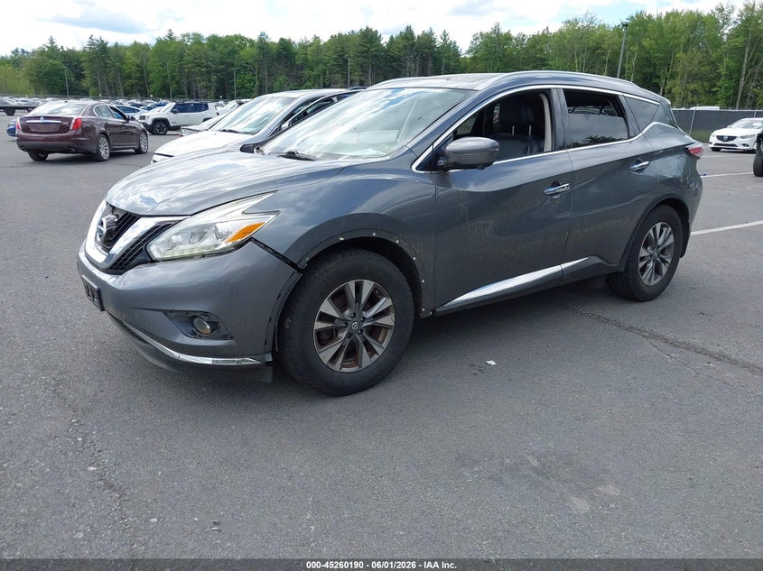 2017 Nissan Murano Sl 5N1AZ2MH7HN104100 photo 1