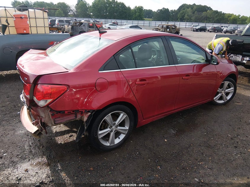 Vin: 1g1pe5sbxe7383593, lot: 45758013, chevrolet cruze 2lt auto 20144