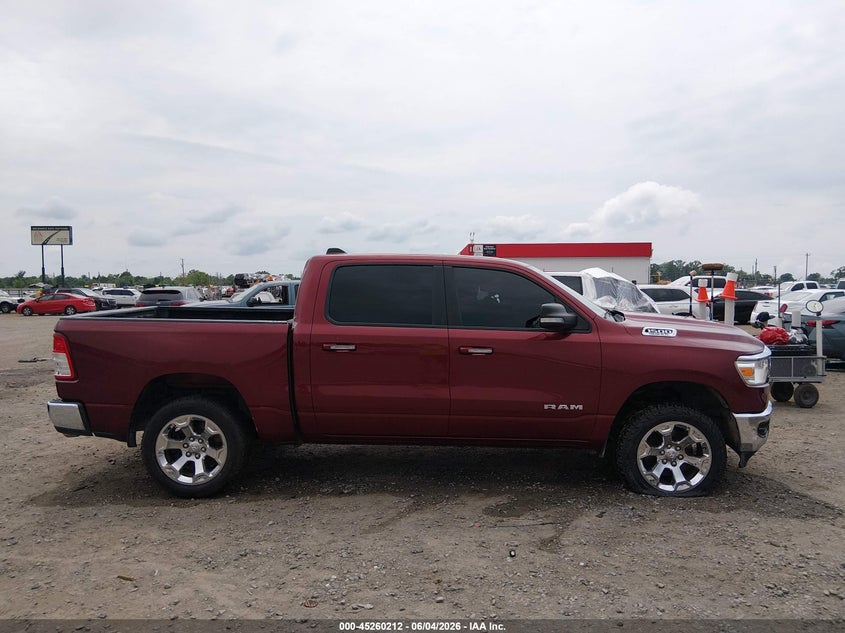 2019 Ram 1500 Big Horn/Lone Star 4X4 5'7 Box VIN: 1C6SRFFT9KN546960 Lot: 45260212