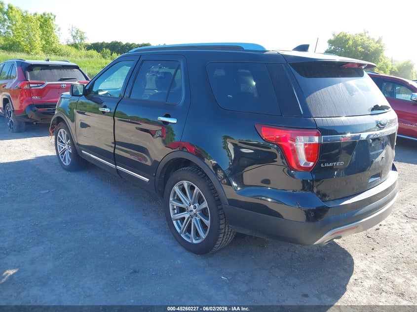 Vin: 1fm5k8f82hge17923, lot: 45758047, ford explorer limited 20173
