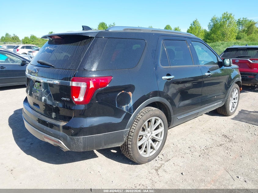 Vin: 1fm5k8f82hge17923, lot: 45758047, ford explorer limited 20174