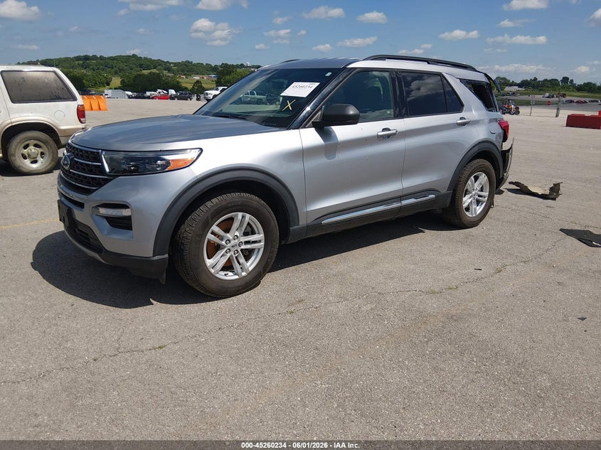 Vin: 1fmsk8dh3lga25998, lot: 45758055, ford explorer xlt 20202