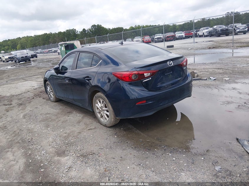 Vin: jm1bm1x77g1328087, lot: 45758061, mazda mazda3 i grand touring 20163