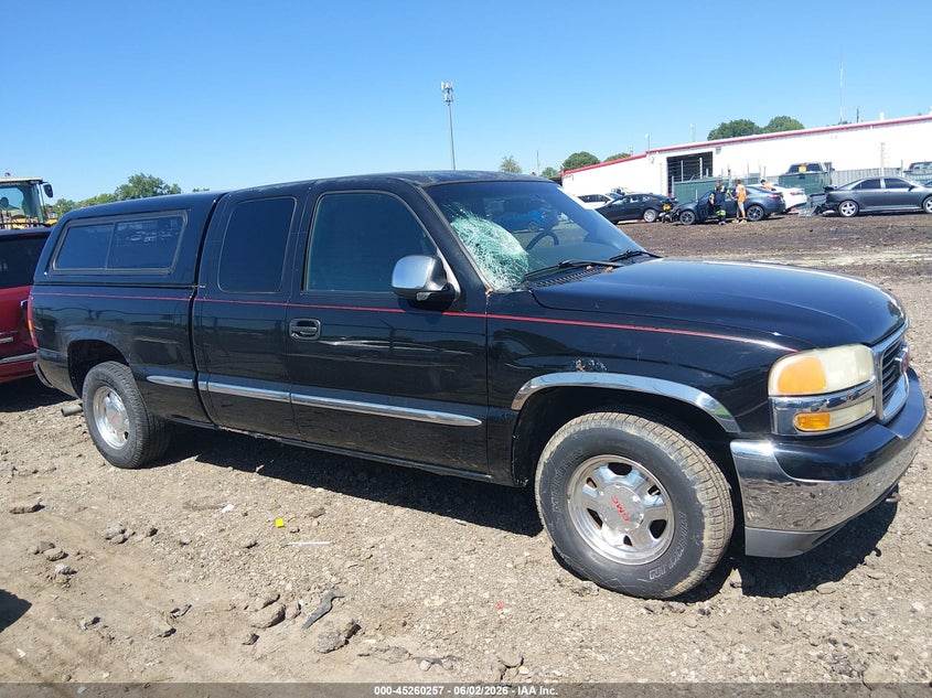 2002 GMC Sierra 1500 Sle VIN: 2GTEC19VX21401936 Lot: 45260257