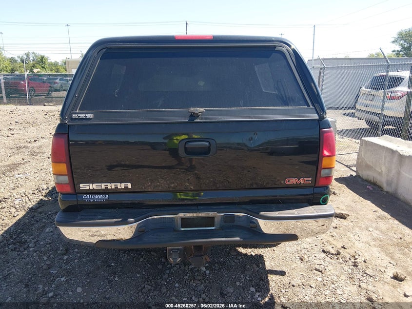 2002 GMC Sierra 1500 Sle VIN: 2GTEC19VX21401936 Lot: 45260257