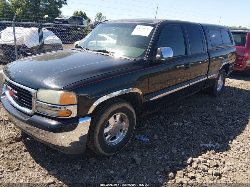 2002 Gmc Sierra 1500 Sle 2GTEC19VX21401936 photo 1