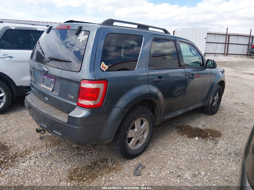 2012 Ford Escape 3.0 Xlt blue Lot 111045260275 Vin 1FMCU9DG0CKA08133
