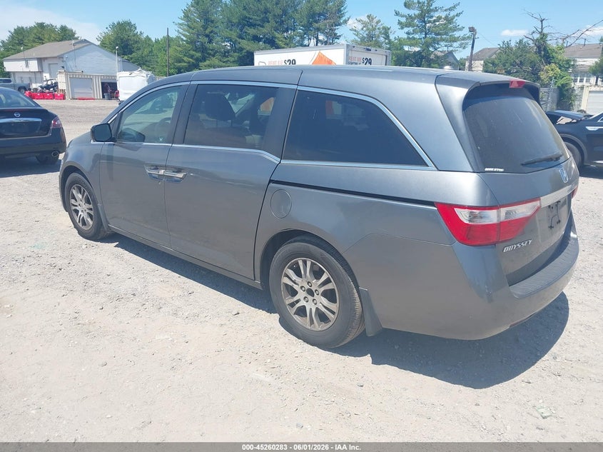 Vin: 5fnrl5h63bb001376, lot: 45758103, honda odyssey ex-l 20113