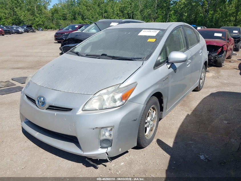 Vin: jtdkn3du8b0313552, lot: 45758130, toyota prius two 20112