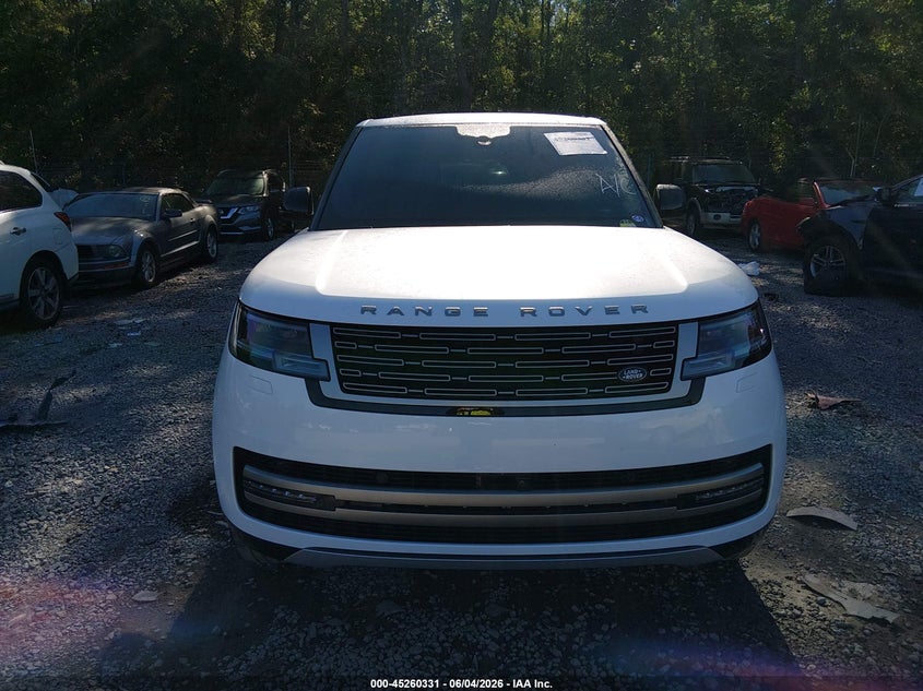 2025 Land Rover Range Rover P400 Se VIN: SALKP9FU5SA308659 Lot: 45260331