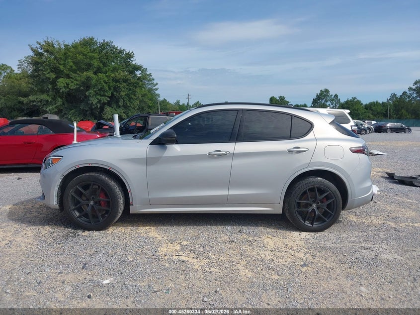 2021 Alfa Romeo Stelvio Ti Sport Awd VIN: ZASPAKBN6M7D15731 Lot: 45260334
