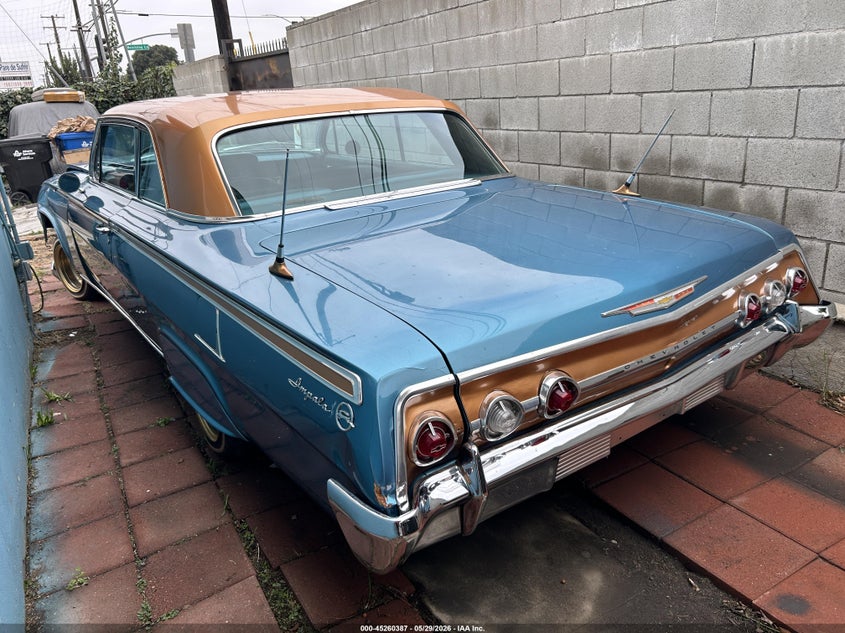 1962 CHEVROLET IMPALA N/A N/A