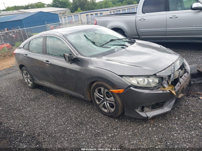 Vin: 19xfc2f51ge014748, lot: 45758258, honda civic lx 2016 img_1